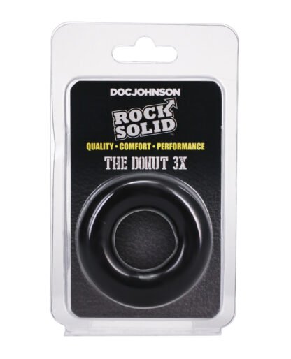Rock Solid 3" Black Donut Ring