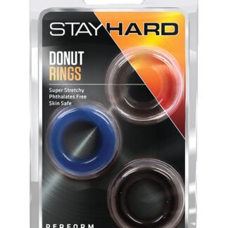 Blush Stay Hard Donut Rings 3 Pack
