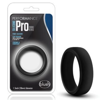 Blush Performance Silicone Go Pro Cock Ring - Black