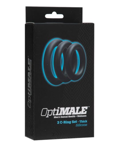OptiMale C Ring Kit Thick - Black