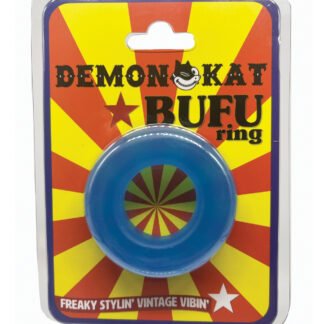 Demon Kat BuFu Ring - Blue