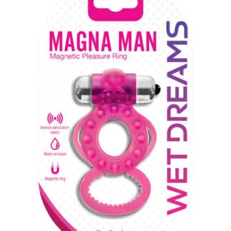 Magna-Man Magnetic Ring - Magenta