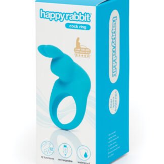 Happy Rabbit Rechargeable Cock Ring - Blue