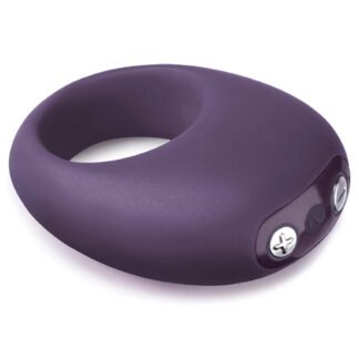 Je Joue Mio Cock Ring w/Five Vibrations - Purple