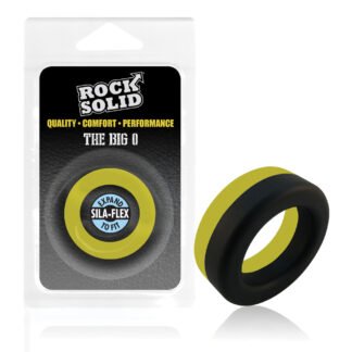 Rock Solid Big O Ring - Black/Yellow