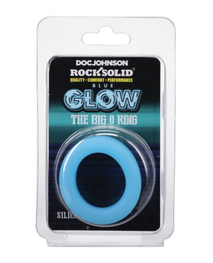Rock Solid Glow in the Dark Big O Ring - Blue