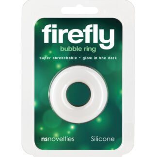 Firefly Glow in the Dark Bubble Cock Ring - Small