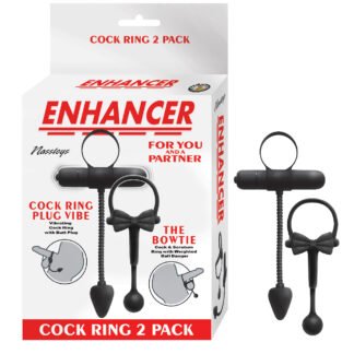 Enhancer Cockring 2 Pack - Black