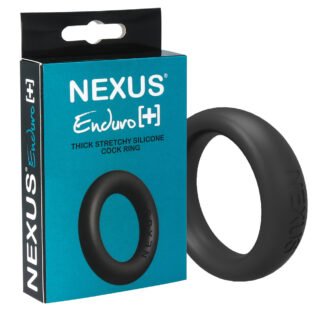 Nexus Enduro Plus Silicone Cock Ring - Black