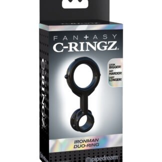 Fantasy C Ringz Ironman Duo Ring - Black
