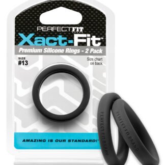 Perfect Fit Xact Fit #13 - Black Pack of 2