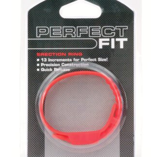 Perfect Fit Speed Shift 17 Adjustments Cock Ring - Red