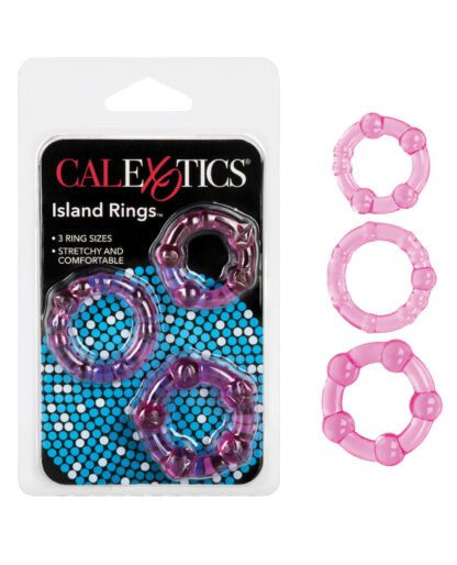 Silicone Island Rings - Pink