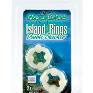 Island Rings Double Stacker - Glow