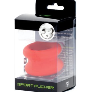 Sport Fucker Silicone Muscle Ball Stretcher - Red