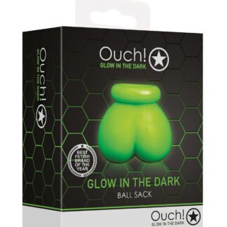 Shots Ouch Ball Sack - Glow in the Dark