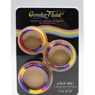 Gender Fluid Grip Me! Tension Ring Set - Tie Dye