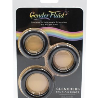 Gender Fluid Clincher Tension Ring Set - Black