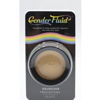 Gender Fluid Squeezer Tension Ring - Black