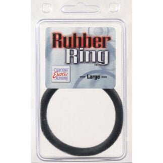 Black Rubber Ring - Large