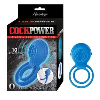 Cockpower Ultimate Vibrating Cock Ring - Blue